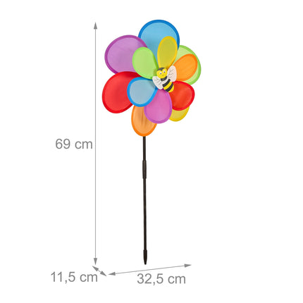 3x turbine eoliene cu albina