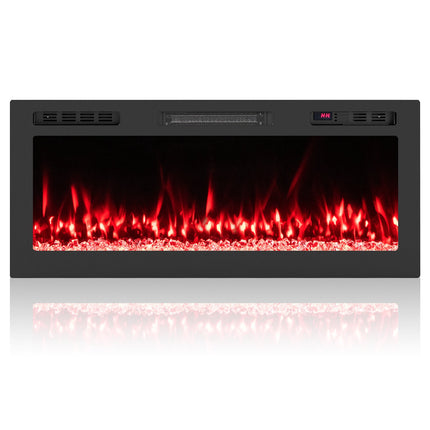 Șemineu electric de 42" cu control inteligent și încălzitor