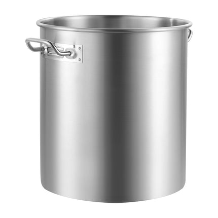 42 Qt Stainless Steel Stockpot with Basket and Lid