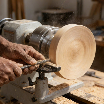 4-Inch Wood Lathe Chuck, 4-Jaw Self-Centering, 1x8 TPI