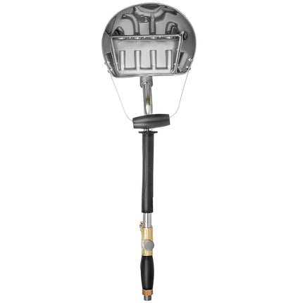 4 Jet Stucco Spray Gun, Alloy Hopper, Removable Handle
