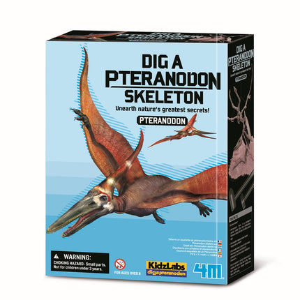 Kit de lucru 4M „Săpați un schelet de Pteranodon”