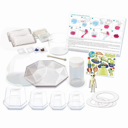 4M Set DIY creștere cristale, Terariu spațial cu cristale