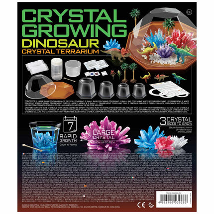 4M Set DIY Terariu cu cristale și dinozauri