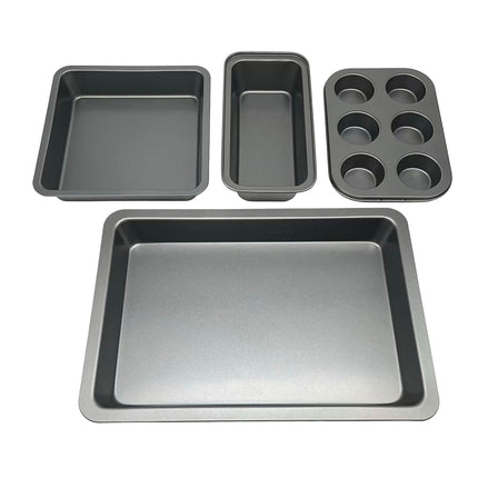 Set de 4 vase de copt antiaderente – oțel carbon