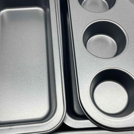 Set de 4 vase de copt antiaderente – oțel carbon