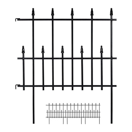 Set 4 piese Gard pentru pat de flori