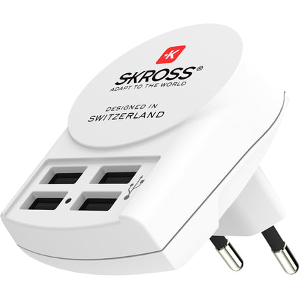 4-Port USB charger EU
