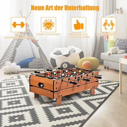 Masa de joc 4-in-1: Foosball, Biliard, Tenis de Masa, Hochei