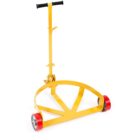 55 Gallon Drum Dolly, 1200 lb Capacity, 3-Wheel Steel