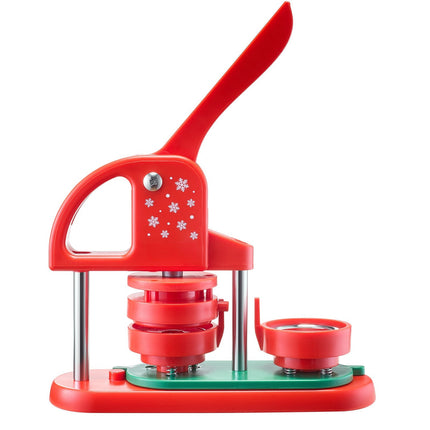 58mm Button Maker Machine Kit, 100 Button Parts, Cutter