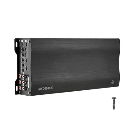 5-Channel Car Amplifier, Class D Bridgeable 1000W