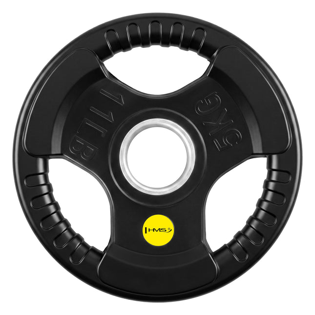 Disc de greutăți olimpic din cauciuc Tri-Grip de 5 kg