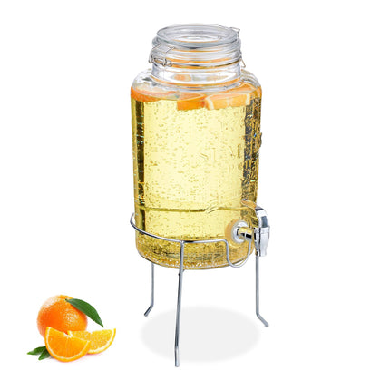 5 L beverage dispenser with stand