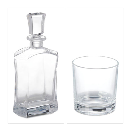 5-Piece Whisky Set Decanter & Glasses