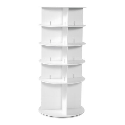 5-Tier Rotating Shoe Rack Tower, 360-Degree, Holds 20 Pairs