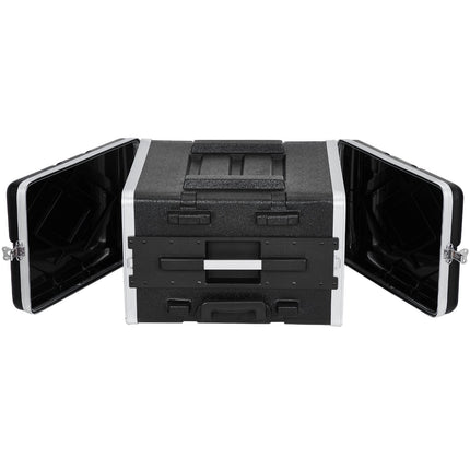 5U Rack Case for 19 in Equipment, 19.25 in Depth, ABS, Casters