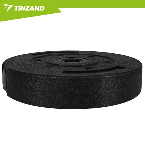 Discuri de greutate bituminoase de 5 kg, set de 4 – 20 kg în total