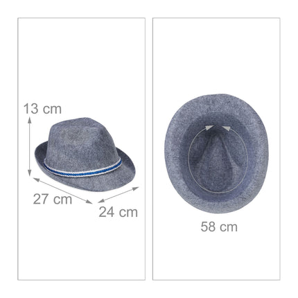 5x pălărie tradițională bavareza