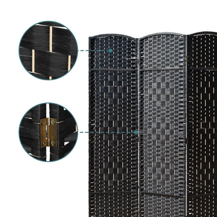 6-Panel Room Divider Folding Screen