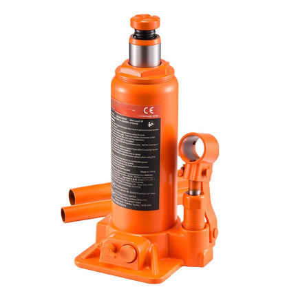 6 Ton Hydraulic Bottle Jack, 195–375 mm Lift Range
