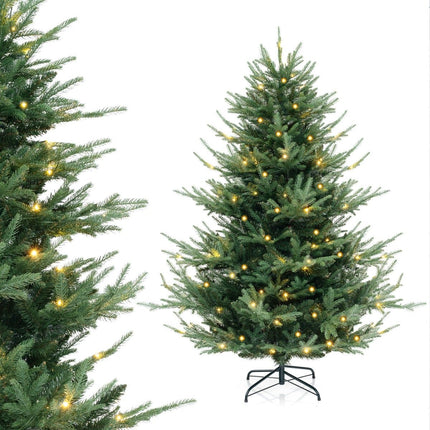 Brad de Crăciun artificial de 1,8 m cu 240 de lumini LED