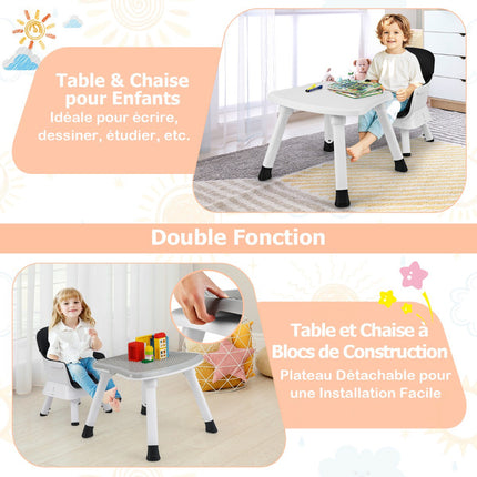 6-in-1 Convertible Baby High Chair, Booster Seat, Black