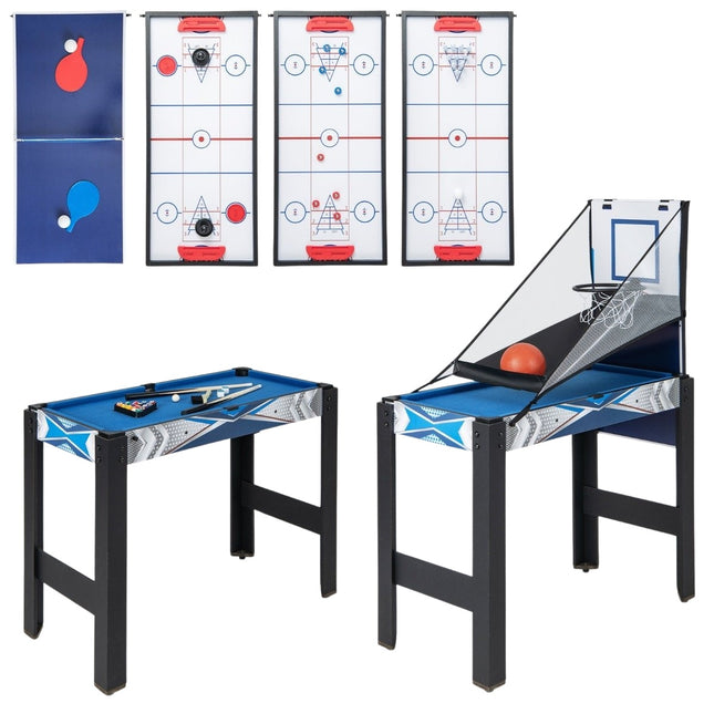 Masa multijoc 6-in-1: Foosball, Baschet, Biliard