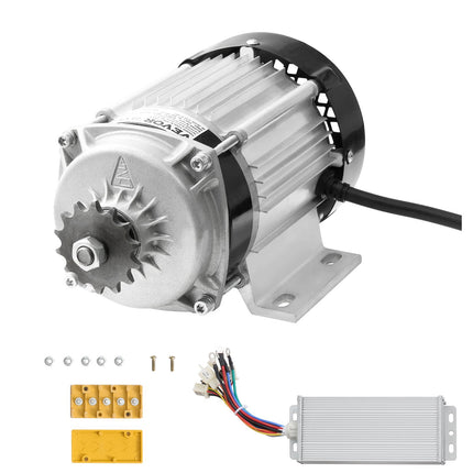 750W Brushless DC Motor Kit, 48V, Controller, 2700 RPM