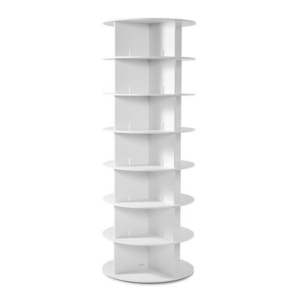 7-Tier 360 Rotating Shoe Rack Tower, Holds 28 Pairs