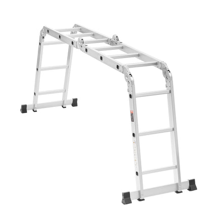 7-in-1 Folding Ladder, 12 Ft Reach, 330 Lb Capacity