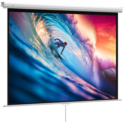 Ecran proiector 4:3 de 84"", 4K HD, montare pe perete/tavan