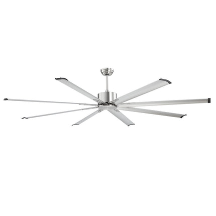84-Inch Ceiling Fan No Light, 8-Blade, Remote, Reversible DC