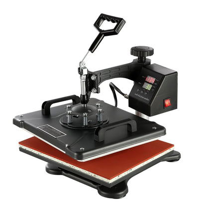 8-In-1 Heat Press Machine, 12x15 In, Digital Swing-Away