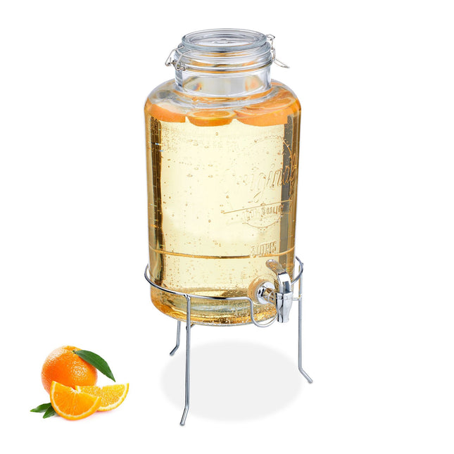 Distribuitor de băuturi de 8 L cu suport