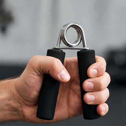 Set de echipamente de fitness albastre cu 9 piese și accesorii