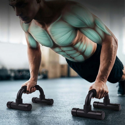 Set de echipamente de fitness albastre cu 9 piese și accesorii