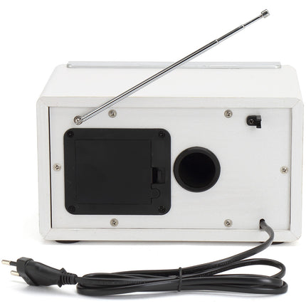 AM/FM analog radio White