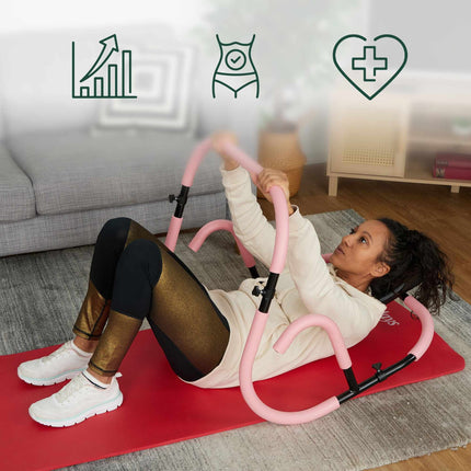 Roll de exerciții abdominale acasă