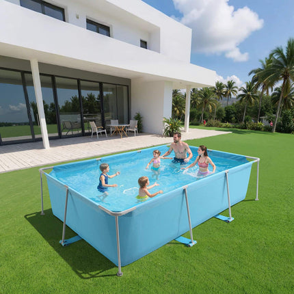 Above Ground Pool 3 x 2 x 0.76 m, Steel Frame