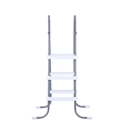 Above Ground Pool Ladder, 3-Step Steel A-Frame, 42 in