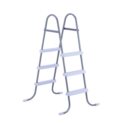 Above Ground Pool Ladder, 3-Step Steel A-Frame, 42 in