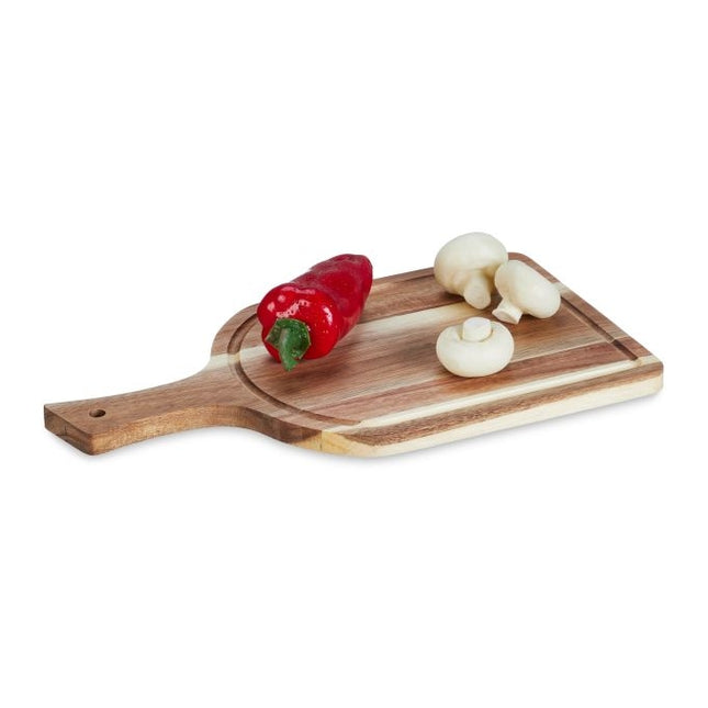 Masa de taiere din lemn de salcam cu maner
