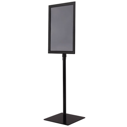Set suporturi reglabile pentru postere A3, negru, pachet de 2