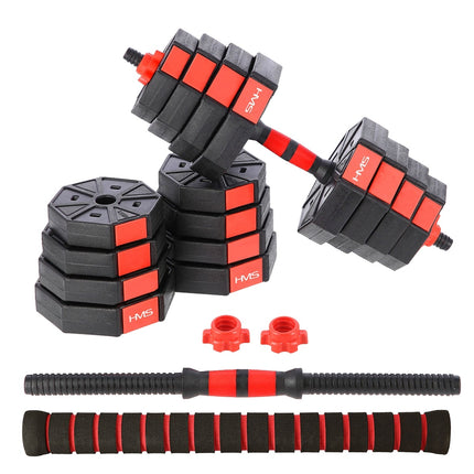 Set haltere și gantere reglabile – compozit 30 kg