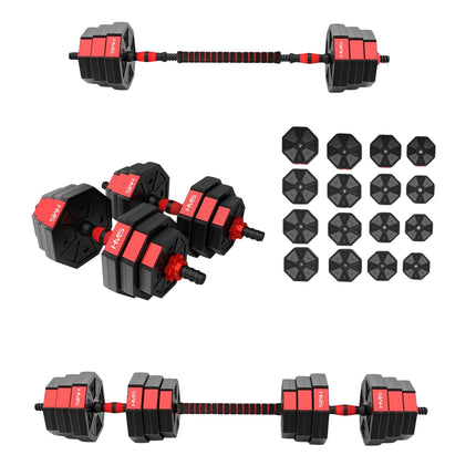 Set haltere și gantere reglabile – compozit 30 kg