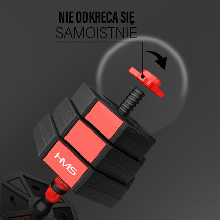Set haltere și gantere reglabile – compozit 30 kg