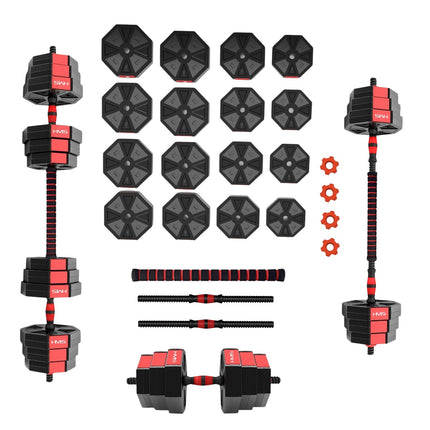Set haltere și gantere reglabile – compozit 30 kg