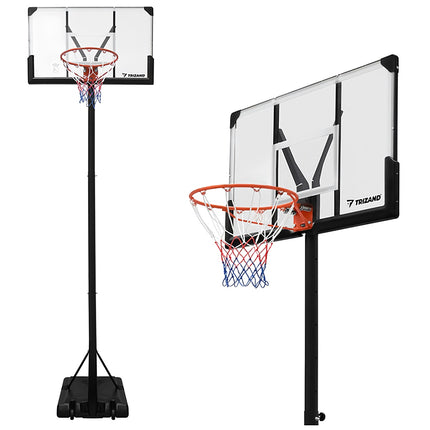Coș de baschet reglabil 305 cm cu roți