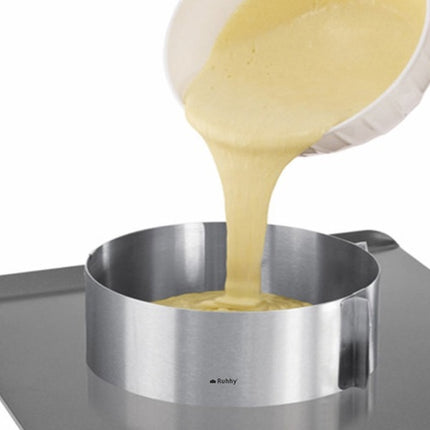 Margine reglabilă pentru formă de tort, oțel inoxidabil, 16-30 cm